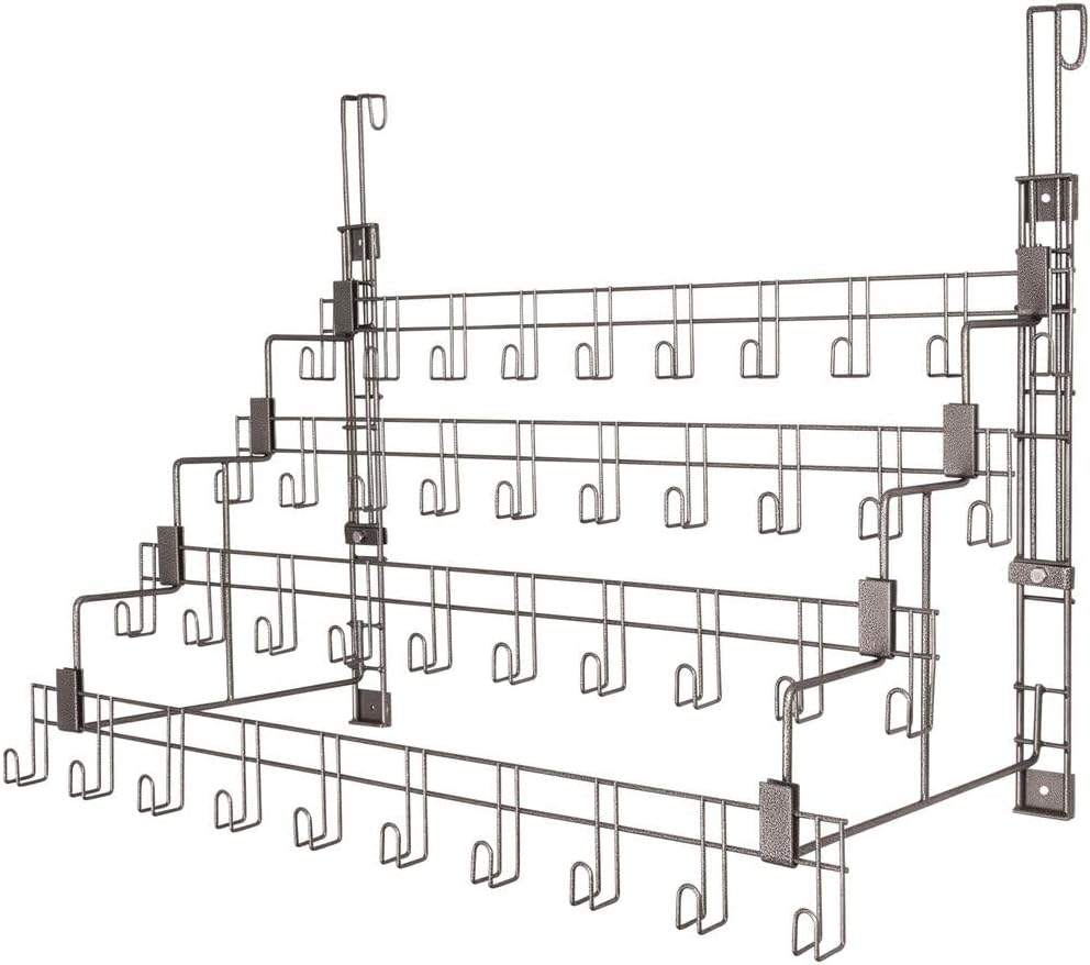 EASY-UP Schneiders Pro Portable Tiered Bridle and Tack Racks | Multi-Tier Horse Tack Storage for Barn and Shows | Durable Rust-Resistant Steel with Flexible Mounting