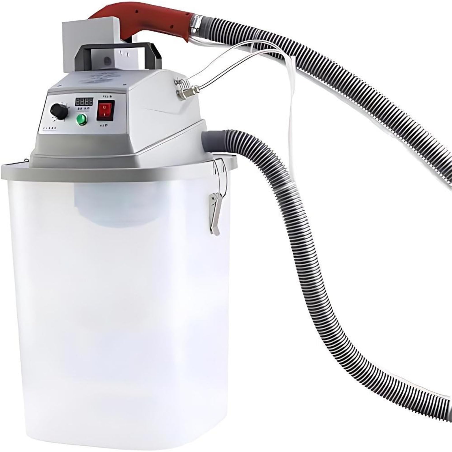 JXYQ Electric Fabric Thread Trimmer, Brushless Thread Cutting Machine with Storage, 28000 RPM Speed for Efficient Lint Removal, 15-50mm Cutting Width