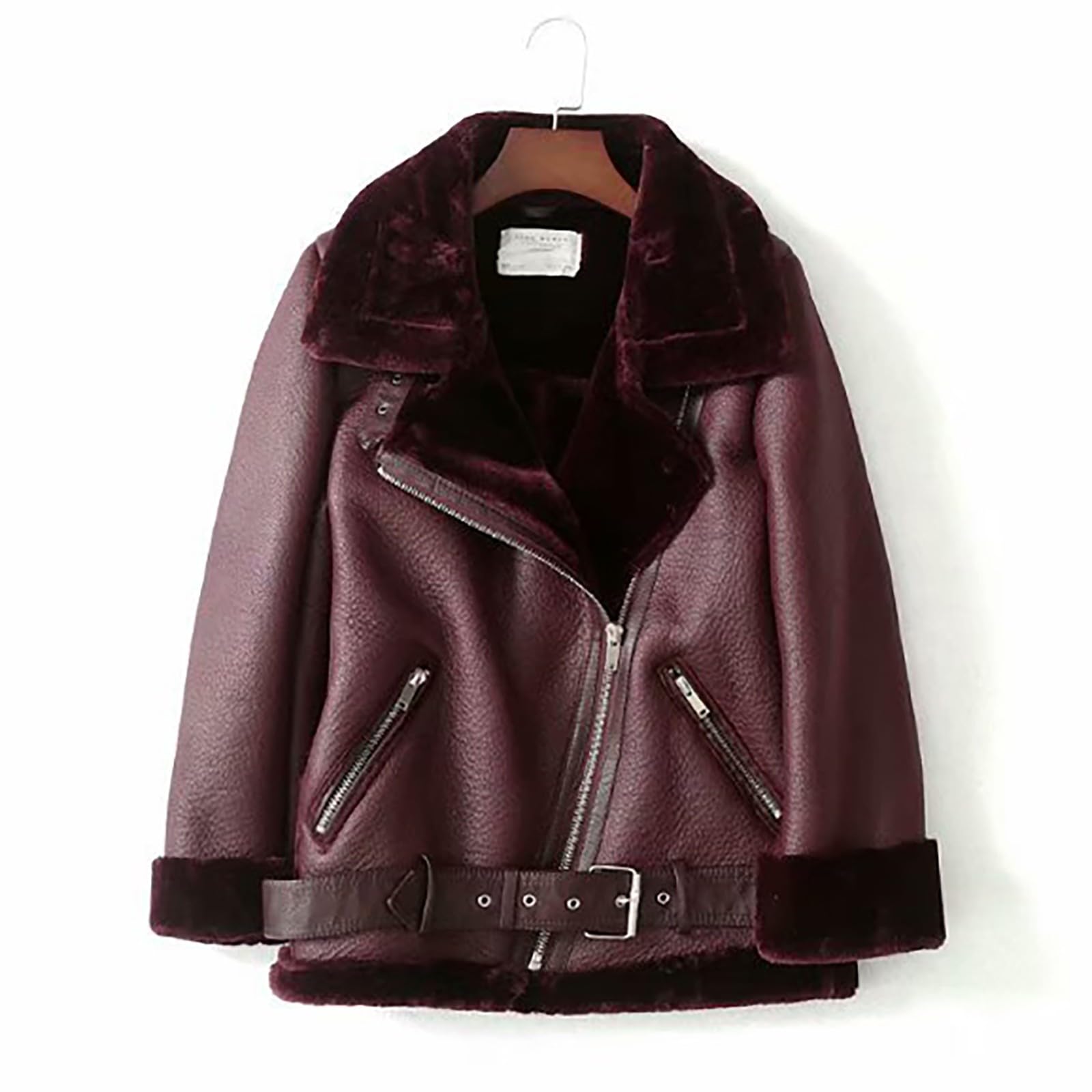 Chaqueta de forro polar para mujer, chaqueta de felpa con solapa, abrigo de entretiempo, chaqueta de forro polar de peluche, tallas grandes, abrigo para adolescentes y niñas, túnica suave,