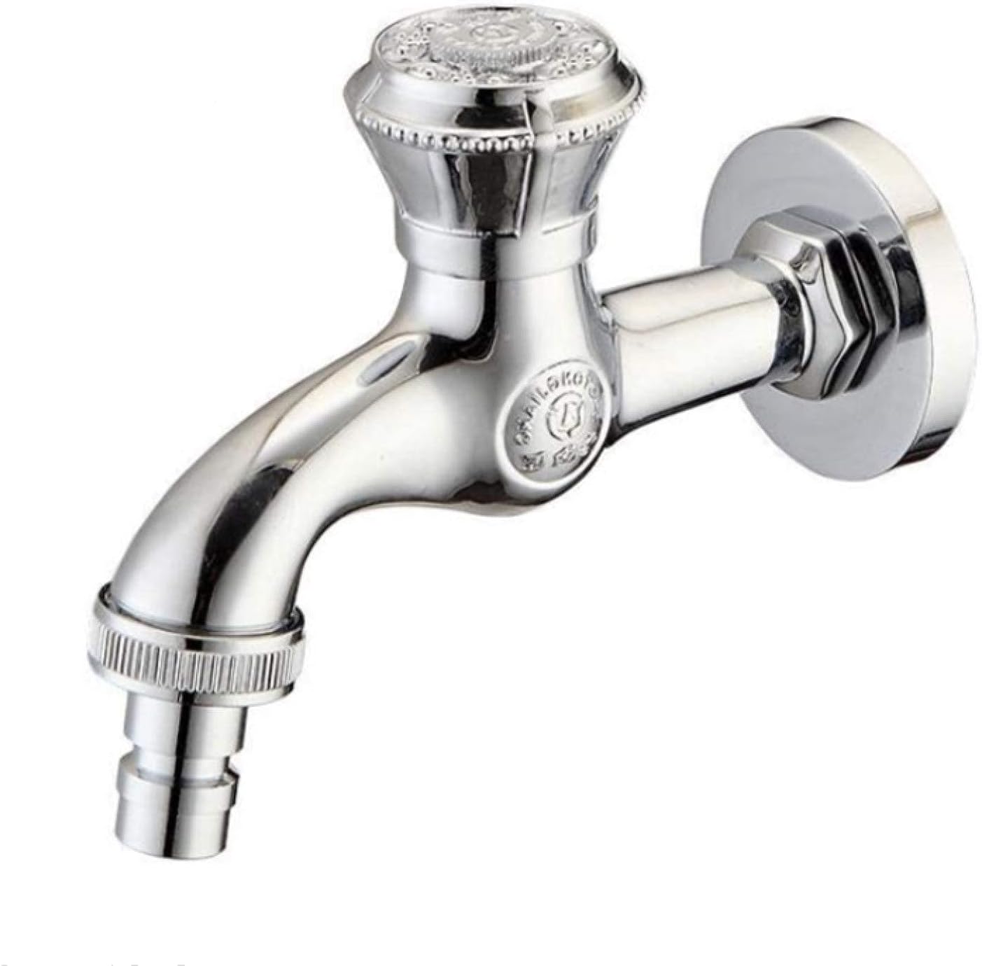 Водопроводный кран с креплением к стене