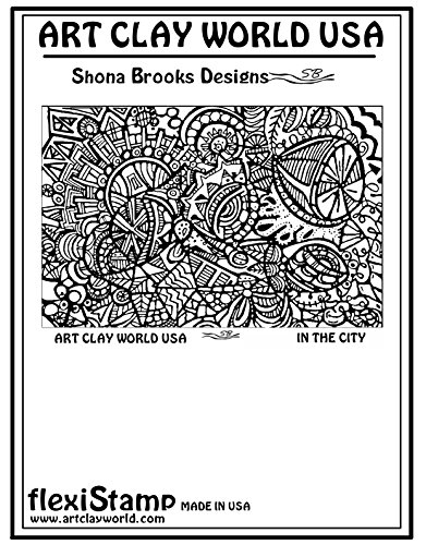 FlexiStamps Texture Sheet Shona Brooks in The City Positive Design - 1 pc.