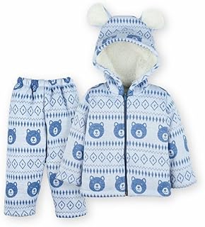 بيجامة شتوية، لون أزرق، مقاس مناسب لعمر من 12 إلى 18 شهر