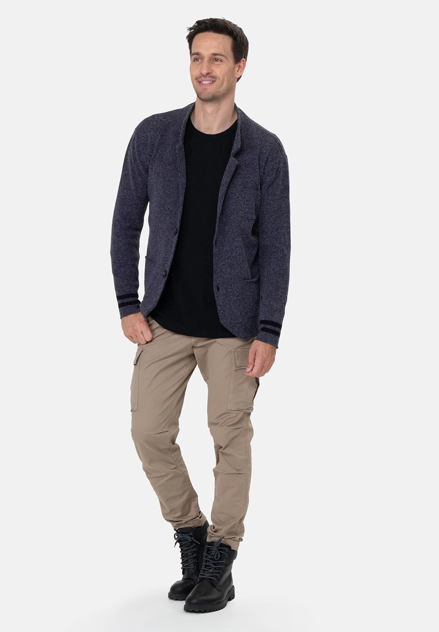 KEY LARGO Kardigan Mężczyźni Already Jacket
