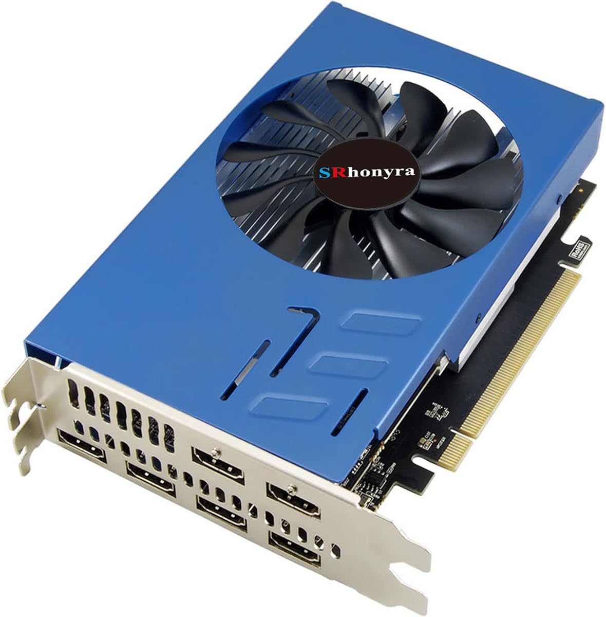 R7 350 4GB Graphics Card GDDR5 128-Bit | Native HDMI x6,PCIe 3.0 x16,DirectX 12 OpenGL 4.5, TDP 55 Watts