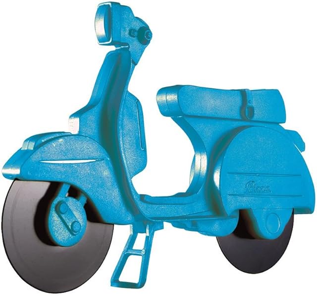 Eddingtons Blue Lambretta Scooter Pizza Cutter
