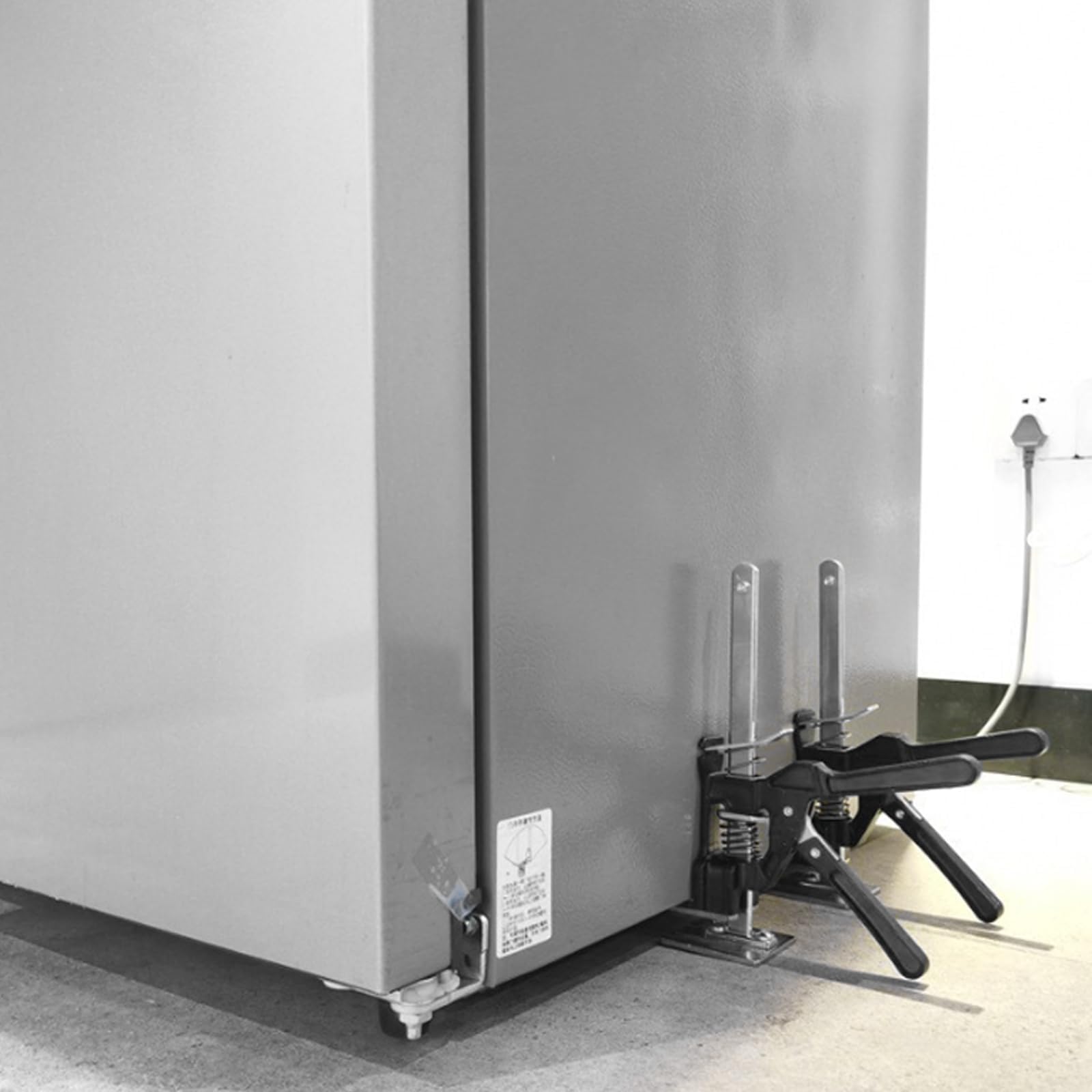 Lot de 2 bras économiseur de travail de 38 cm, régulateur de hauteur de 240 kg, hauteur de levage 25 cm, bras de levage avec échelle, outil de levage manuel, plates-formes élévatrices économes