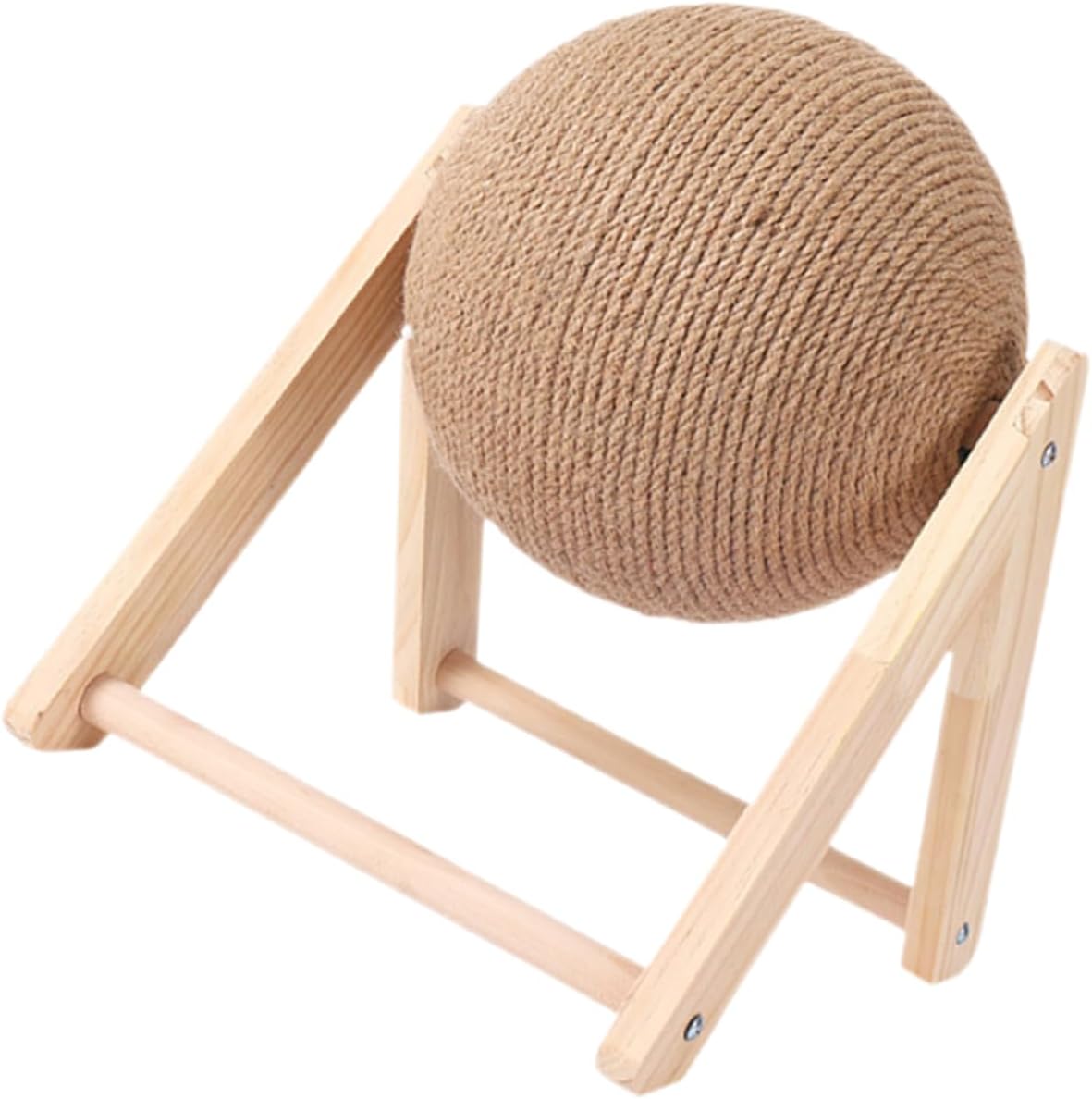 Toyvian Pet Cat Scratching Board Durable Cat Scratcher Ball for Indoor Fun for Relieving Stress Satisfying Scratching Instinct Lightweight Portable Pet Accessory