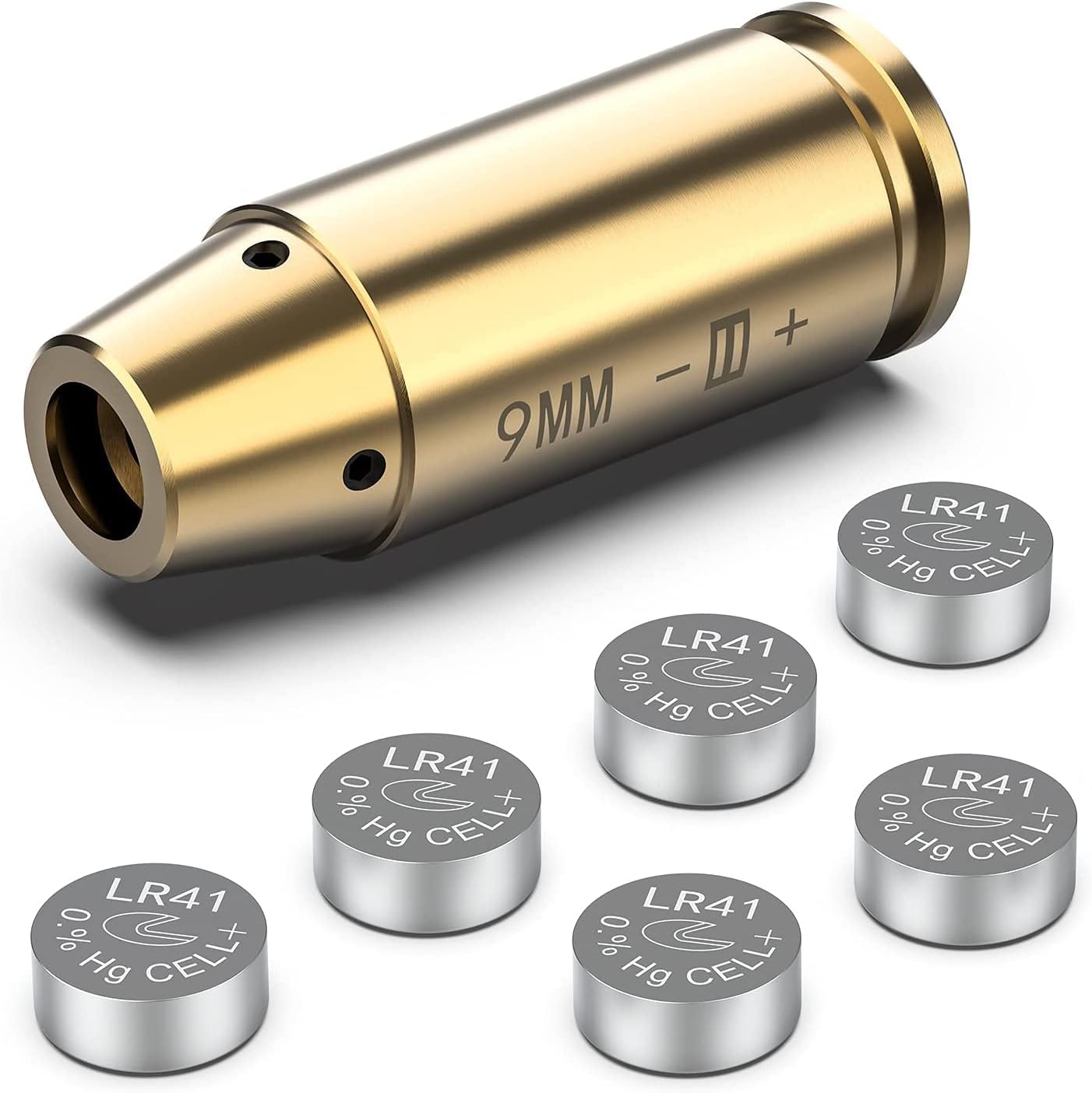 Laser Bore Sight for 9mm Cartridge Red Dot Laser Zeroing