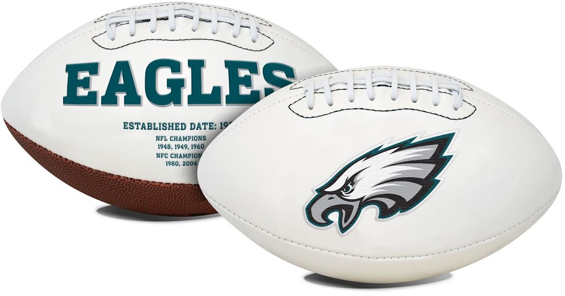 NFL Signature Series Full Regulation-Size Football, Philadelphia Eagles