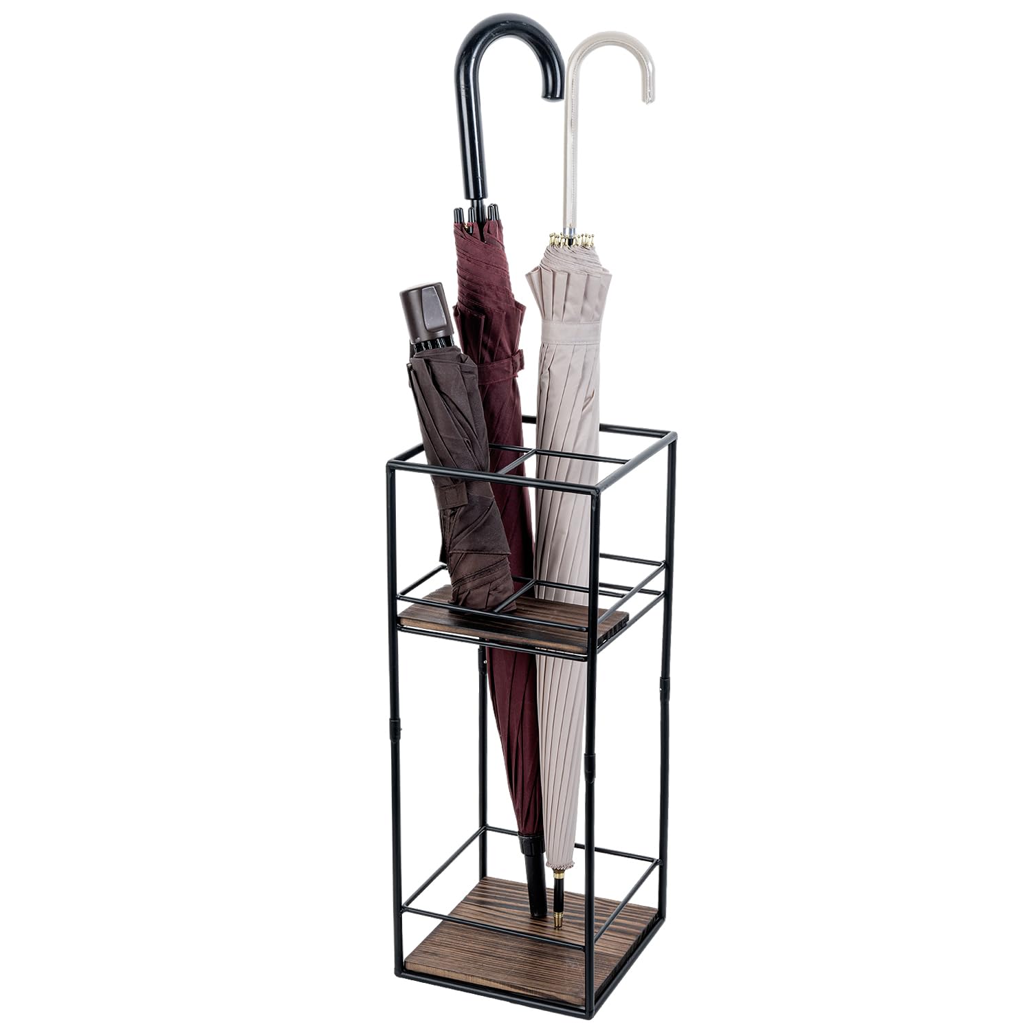 Umbrella Stand Indoor, Farmhouse Umbrella Holder for Entryway,Solid ...