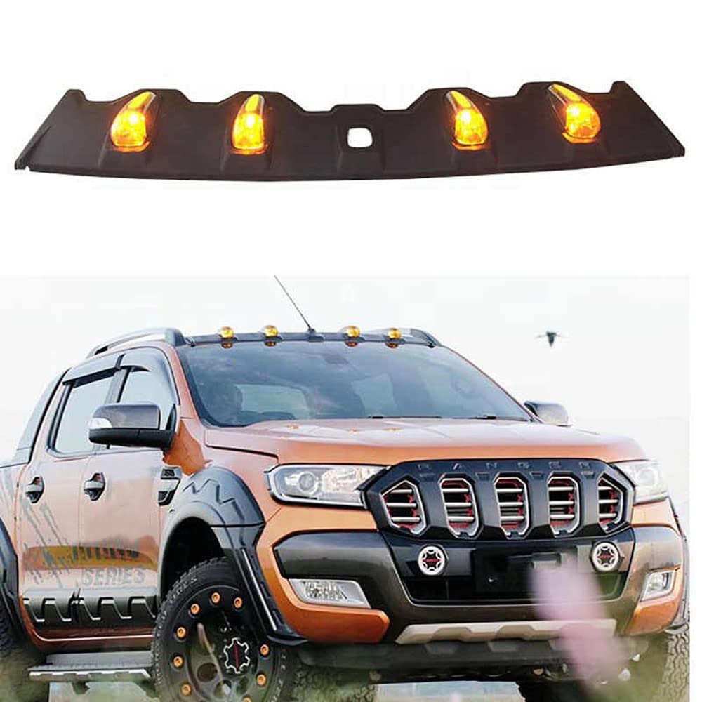 Accessori Auto Copertura del Tetto Luce LED Tetto Luce Raptor Style per Ford Ranger 2020-2021 Wildtrak PX2 PX3 XL XLT T8