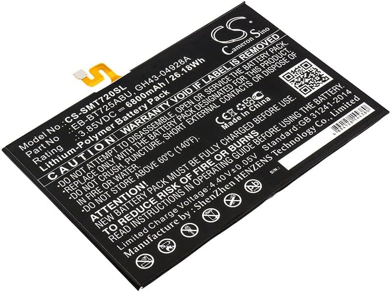 VI VINTRONS Battery for Samsung Galaxy Tab S5e, Galaxy Tab S5e 10.5,