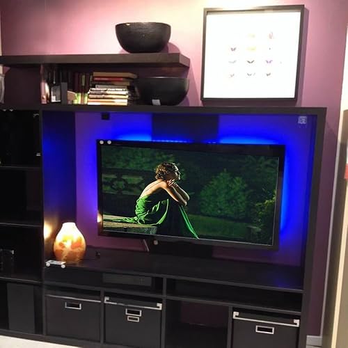 Miniatura 7 de Franja de iluminación de fondo polarizada para TV, LED, multicolor para HDTV plana de 32 a 60 pulgadas, incluida en ETL, kit de iluminación para