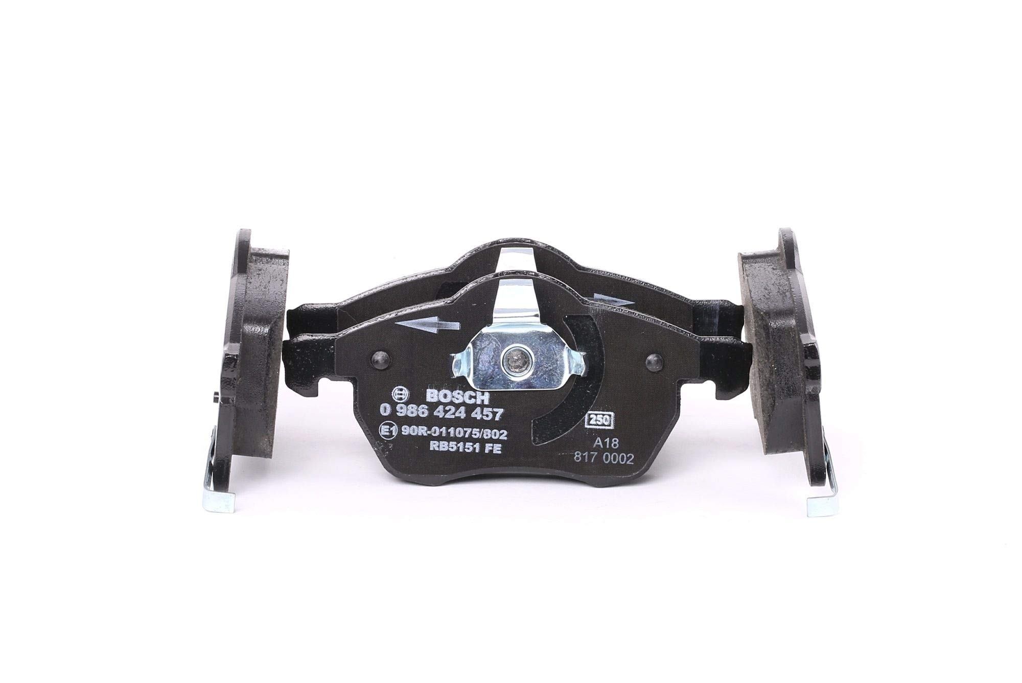 Bosch 986424457 Bremsbelag - (4-teilig) : Amazon.de: Auto & Motorrad 