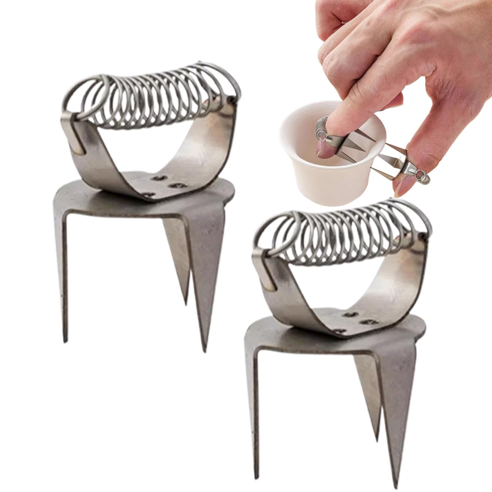 Pinze Per Ceramica In Acciaio Inox - Strumento Per Immersione E Sculpting Argilla, Resistente Alla Ruggine - Foto 9