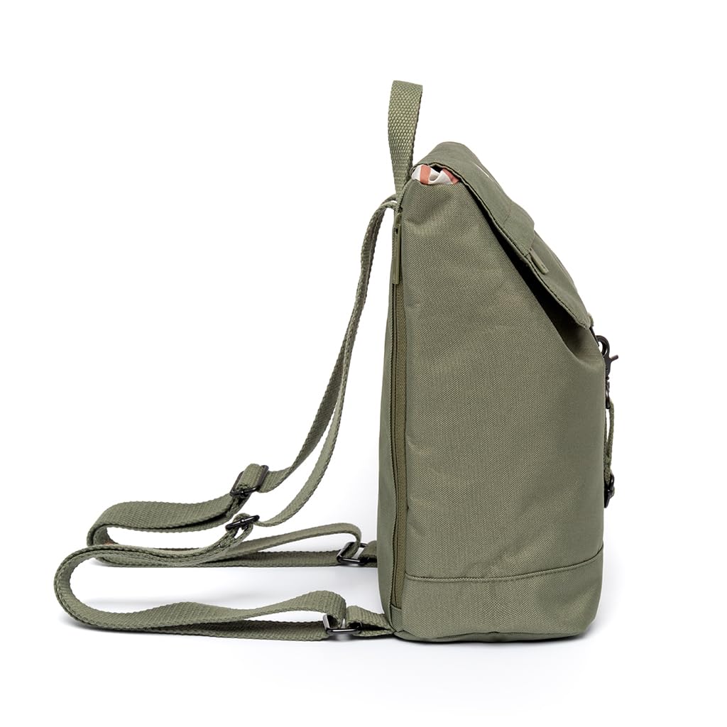 Lefrik Mochila Kaut Mini Perfecta para el día a día Tejido 100% Reciclado 30x22x13 cm 340gr