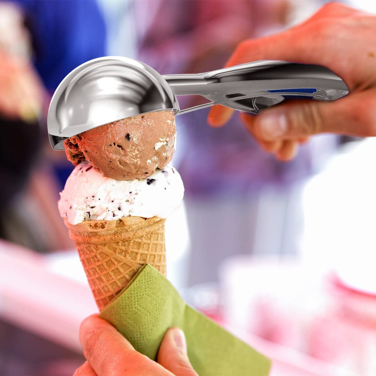 Cucchiaio Per Gelato In Acciaio Inox - Dosatore, image size:1200x1200