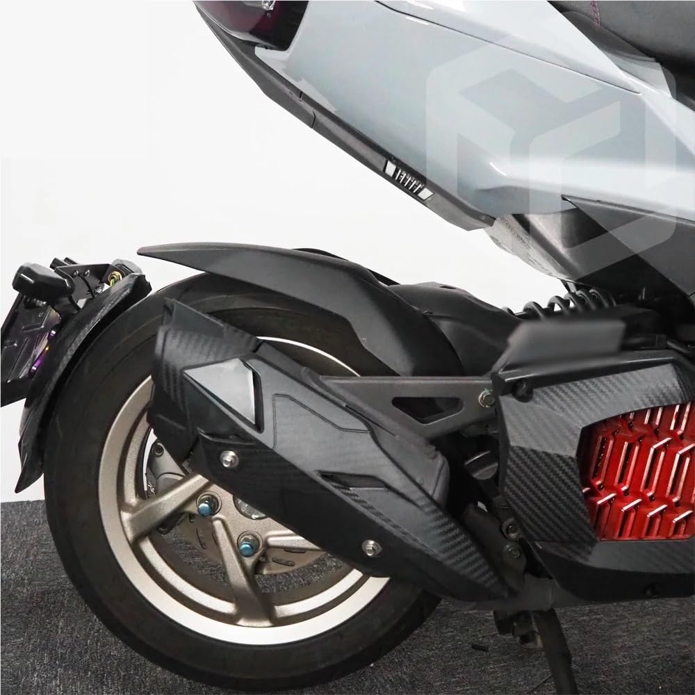 Pasuje do motocykla SYM DRG 160 MMBCU Osłona rury wydechowej Osłona termiczna Akcesoria do osłony rury wydechowej(Orange A)