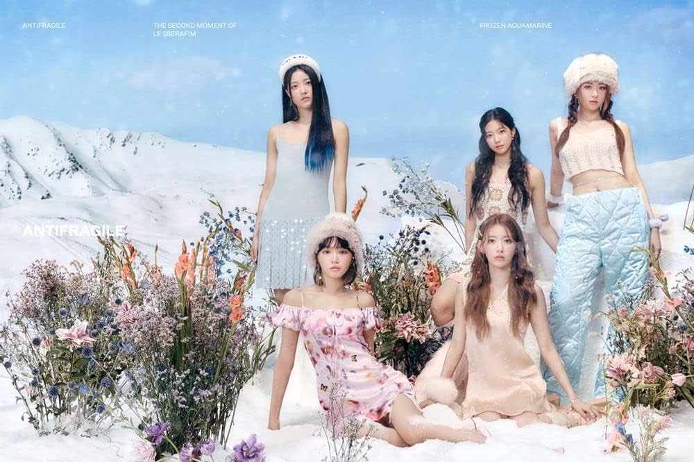 Amazon.com: LE SSERAFIM ANTIFRAGILE 2nd Mini Album COMPACT Version