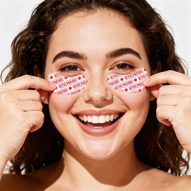 SPLASHGRIP Under Eye Patches Reduce Dark Circles and Puffiness Made with Kojic Acid, Caffeine, Niacinamide Stocking Stuffers for Men & Women Gift (6 Pairs)