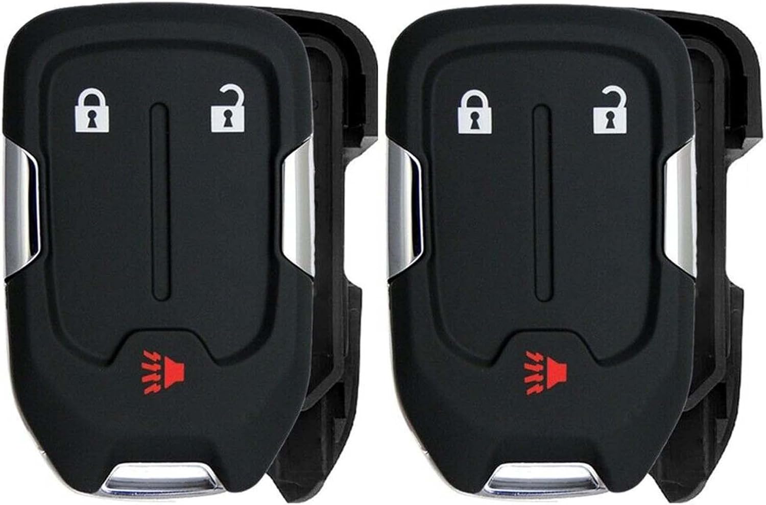 2X New Replacement Proximity Key Fob Shell / CASE Compatible with & Fit for Select GMC Terrain Acadia (No Electronics or Chip Inside)