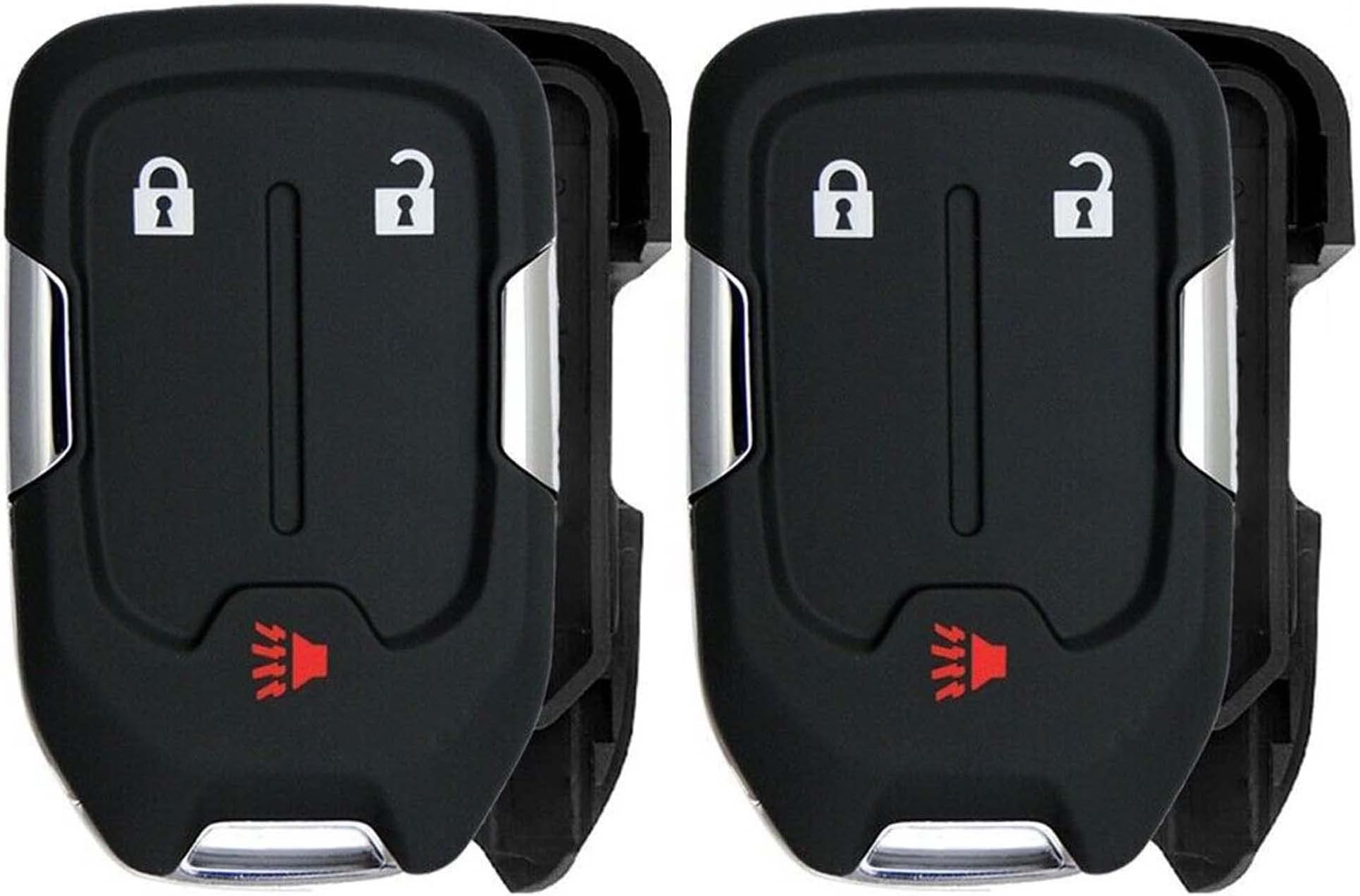 2X New Replacement Proximity Key Fob Shell / CASE Compatible with & Fit for Select GMC Terrain Acadia (No Electronics or Chip Inside)