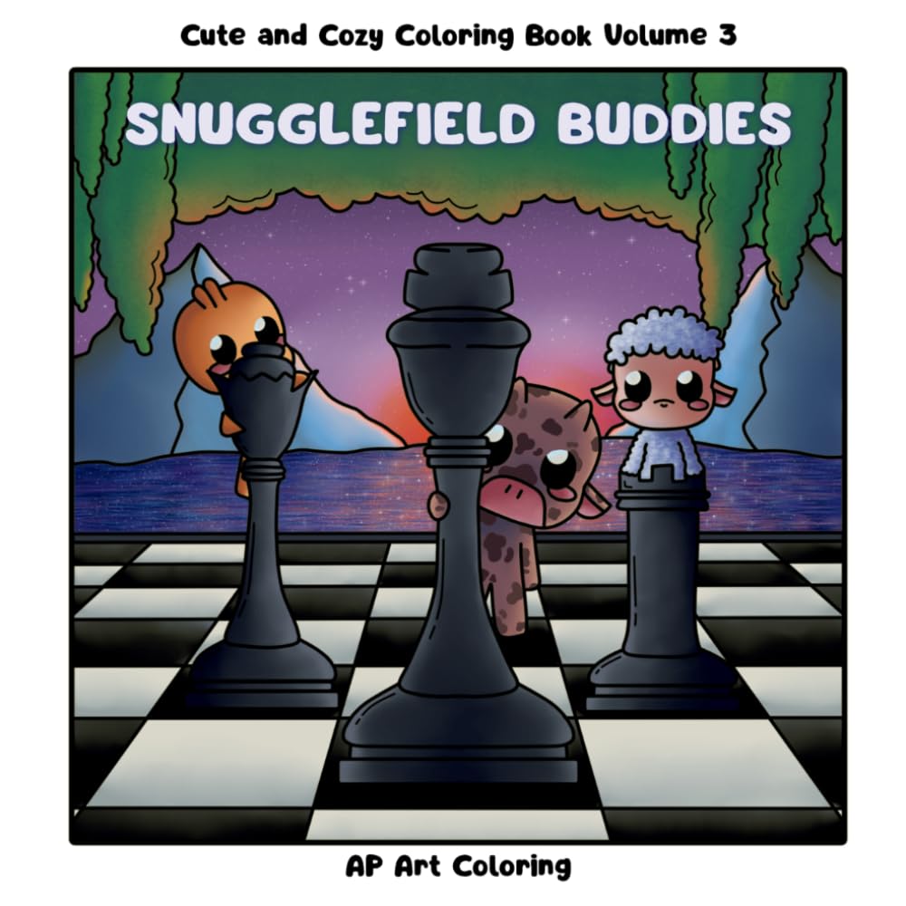 Snugglefield Buddies: Cute and Cozy Coloring Book Volume 3