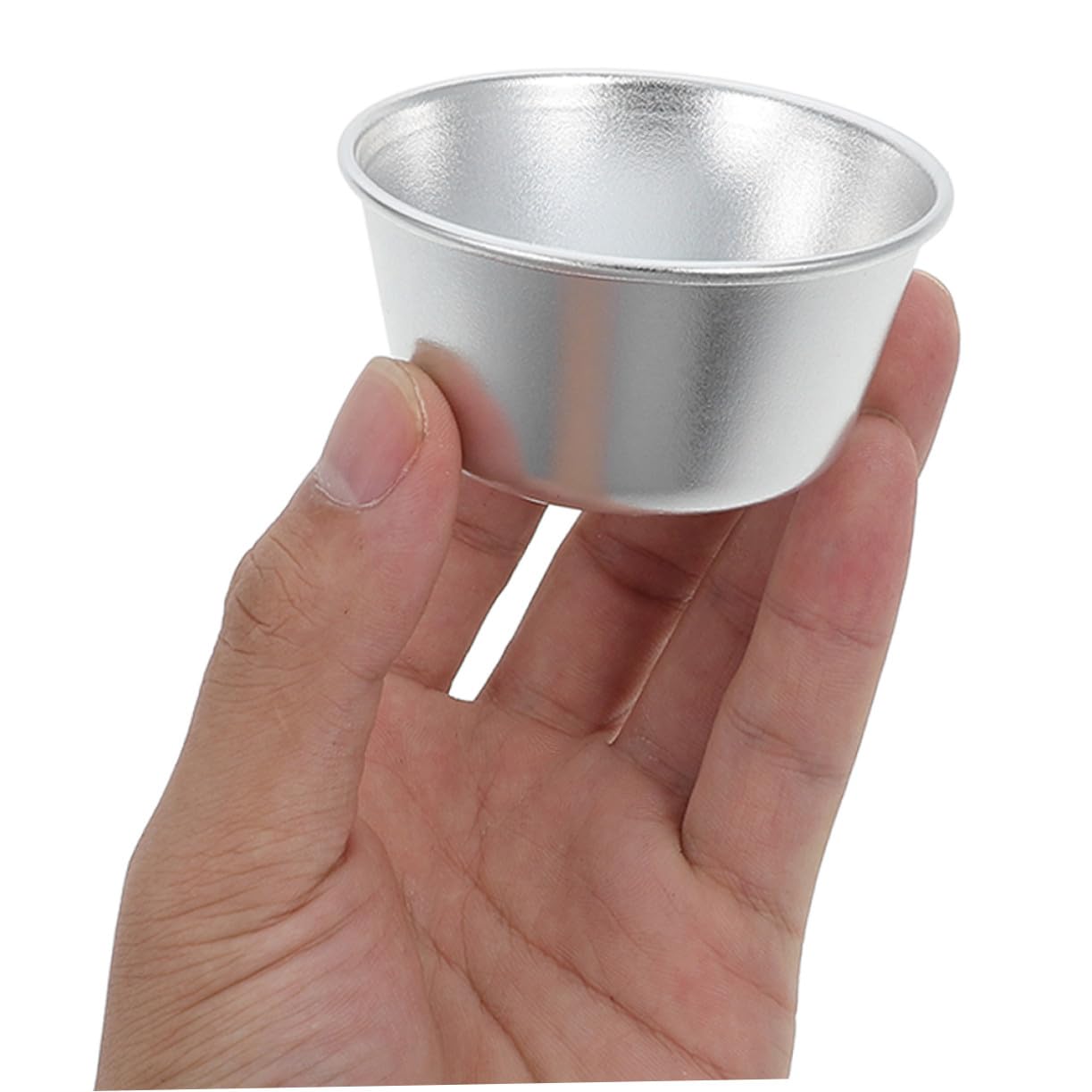 COLLBATH 8 piezas Moldes para Tartaletas Mini Moldes para Cupcakes Antiadherentes de Acero al Carbono Muffins y Postres para Hornear Tartas y Dulces Pequeños Fiestas y Navidad