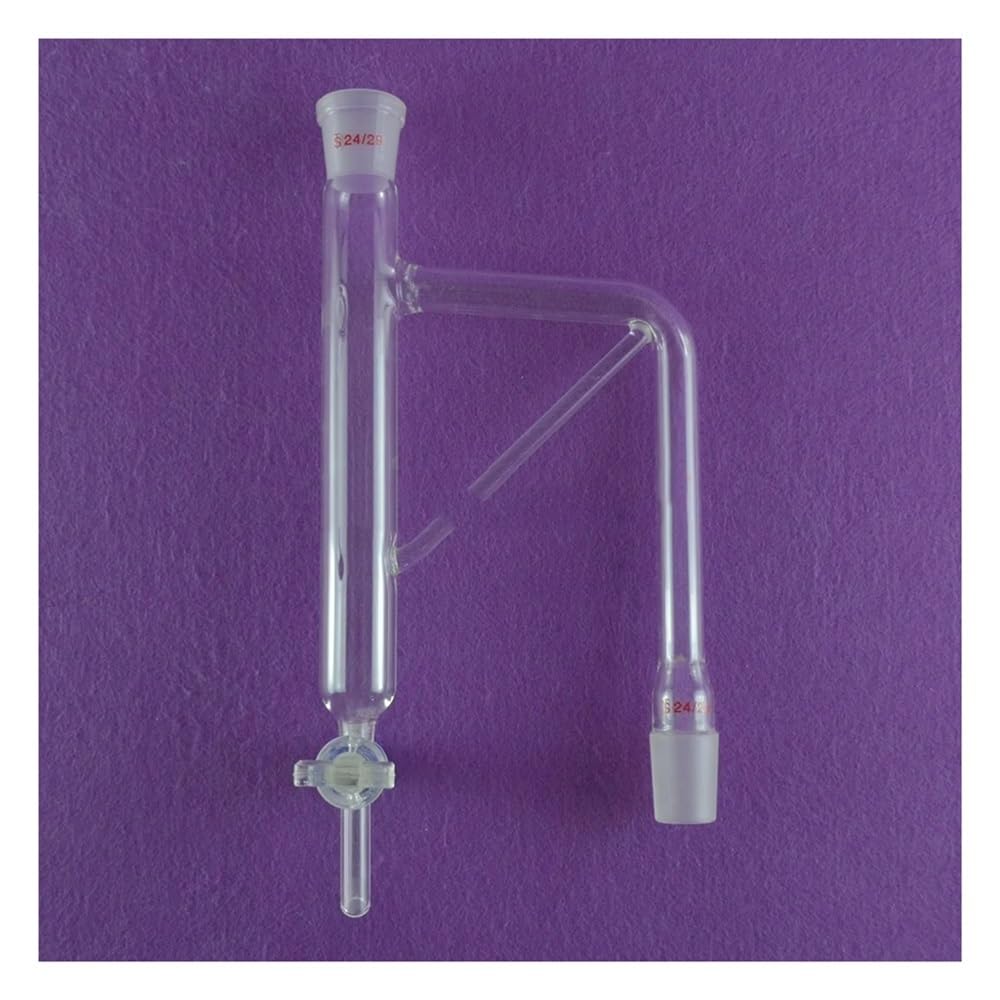 Laborgeräte und -ausrüstung Laborglas-Empfängeradapter Glasventil 24/29