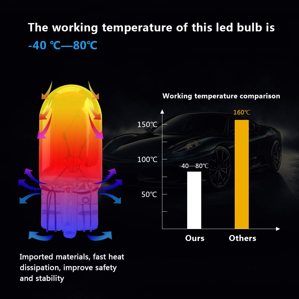 LAMPADE MARCHIO ELETTRONICO T10 W5W Luce Di Posizione 2 Lampadine - Foto 9