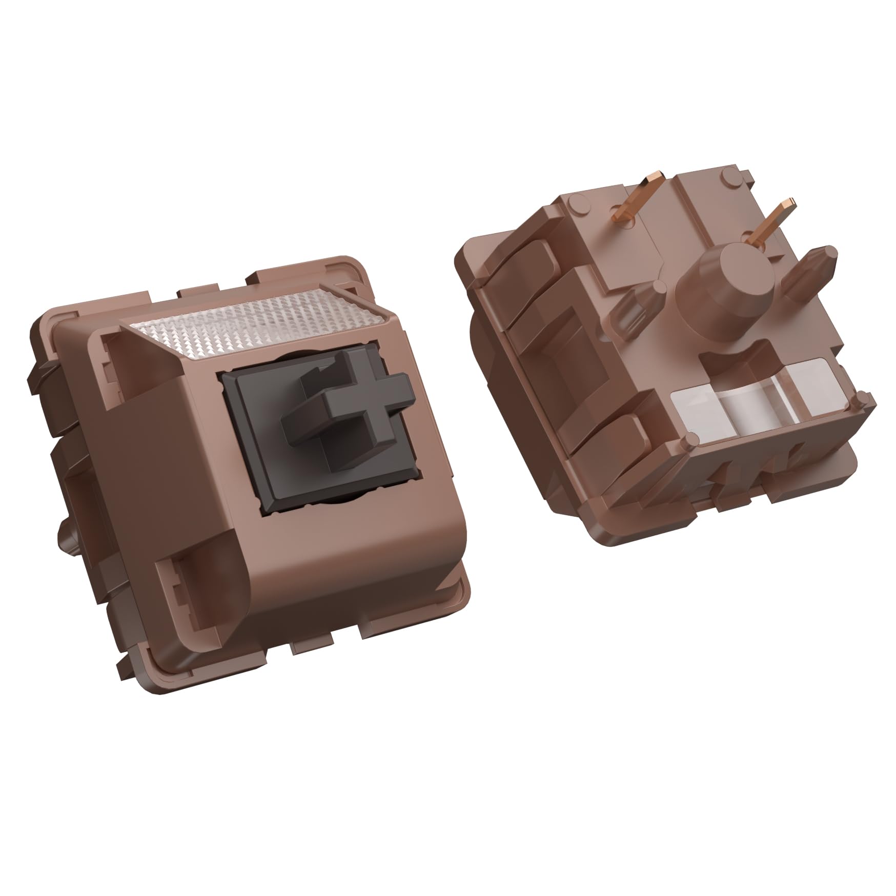 Amazon.com: DUROCK Mocha Chocolate T1 Switches, Full POK T1