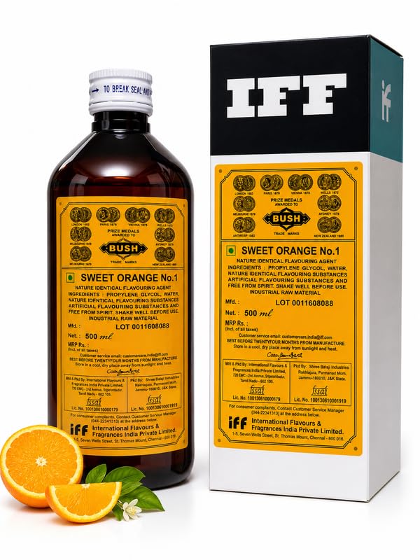 Image of IFF, Bush Sweet Orange Flavour No. 1, An Artificial Flavouring Agent - 500 ML