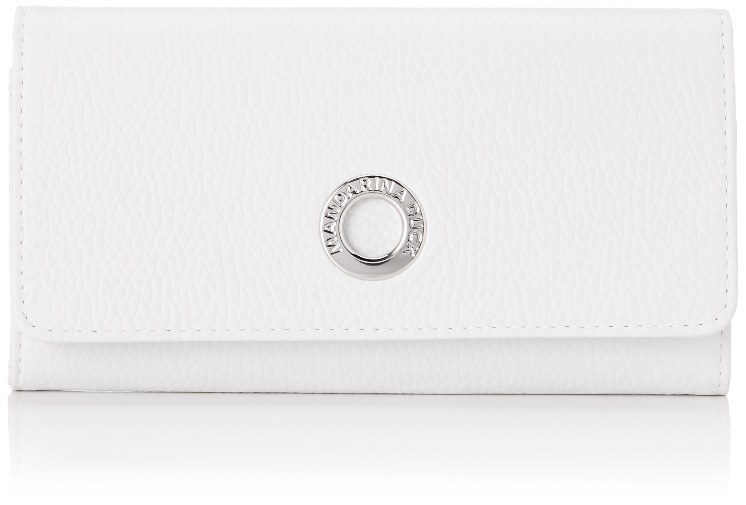 Mandarina Duck Mellow Leather P10FZP52, Women's Wallet, Nimbus Cloud, 19x10x2 (L x H x W)