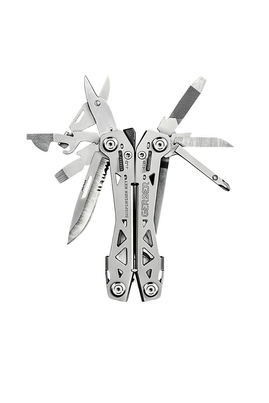 Gerber Multifunktionswerkzeug mit Taschenclip und 15 Funktionen, Suspension NXT Multi-tool, 31-003683