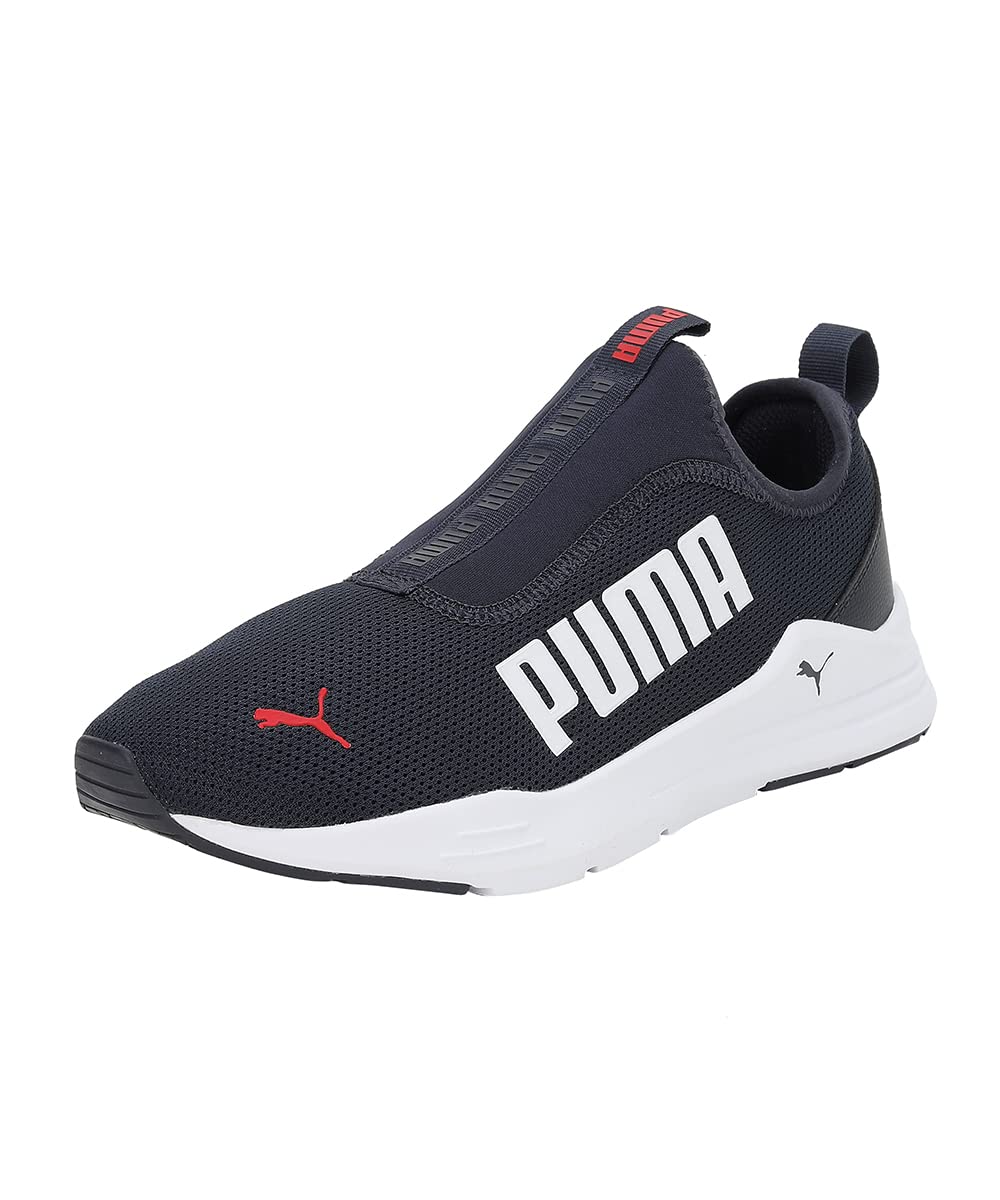 PUMA Wired Rapid unisex-adult Sneaker 46 EU Parisian Night-PUMA White-For All Time Red
