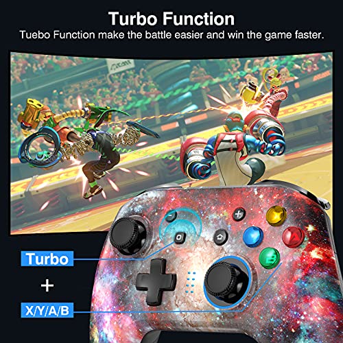 EasySMX [Versão Atualizada 2020] Controle Sem Fio para Switch Pro, Controle de Jogos para Nintendo S