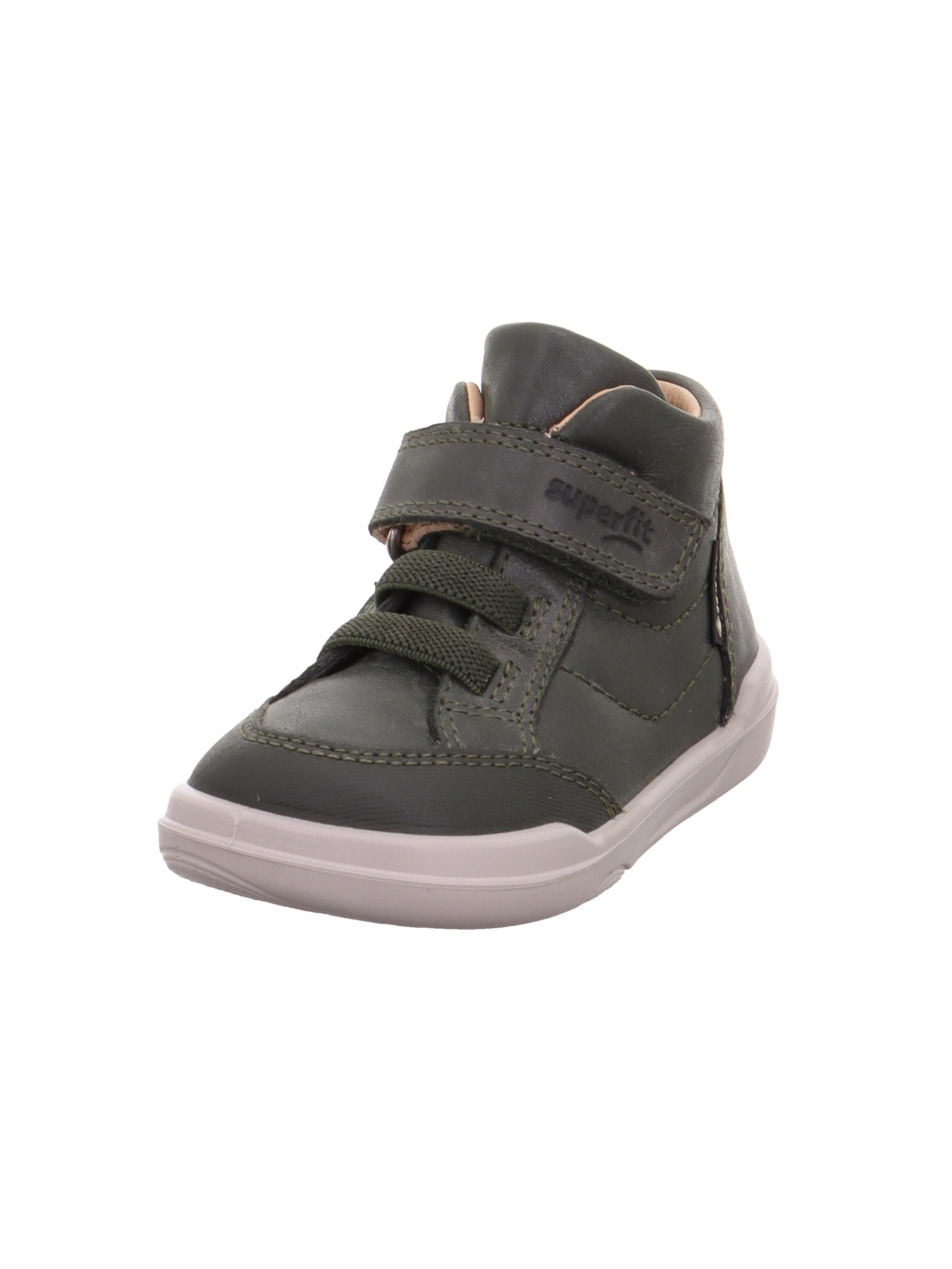 Superfit Boy's Superfree First Walker Shoe, Green 7000, 4.5 UK Child
