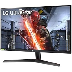LG 27GN800-B - Monitor Gaming UltraGear 27 pulgadas, Panel NanoIPS: 2560x1440p, 16:9, 350 CD/m², 1000:1, 144Hz, 1ms, DPx1, HDMIx2, NVIDIA G-Sync Compatible, Regulable Altura, Color Negro