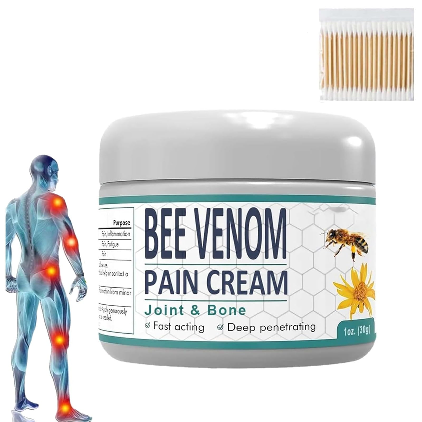 Buy ZRRCYY Bee Venom Pain and Healing Cream Ultra Strength Pain