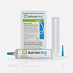Advion Ant Gel Bait, 1 30-Gram Tube, 1 Plunger and 1 Tip, Effective Bait, Formulated with 0.05% Indoxacarb, Indoor and Outdoor Use, Killer Gel for Control of Most Major Ant Species