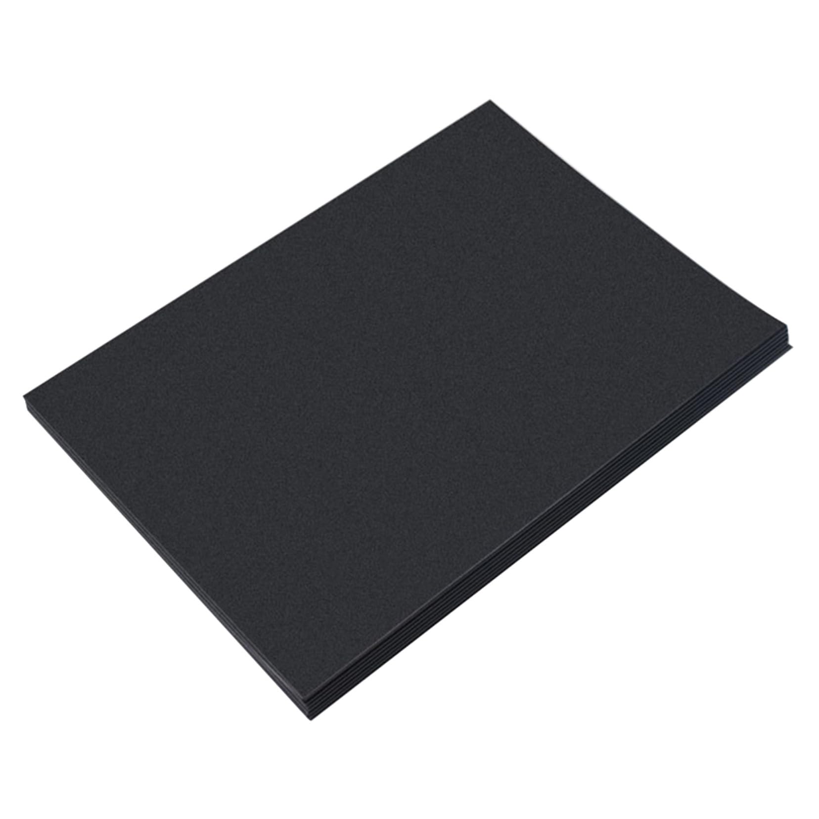 ULDIGI 100 Stück A4 Schwarz Kraftpapier Pappkarton Blanko Diy-mal Und Zeichenpapier Leicht Zu Schneiden