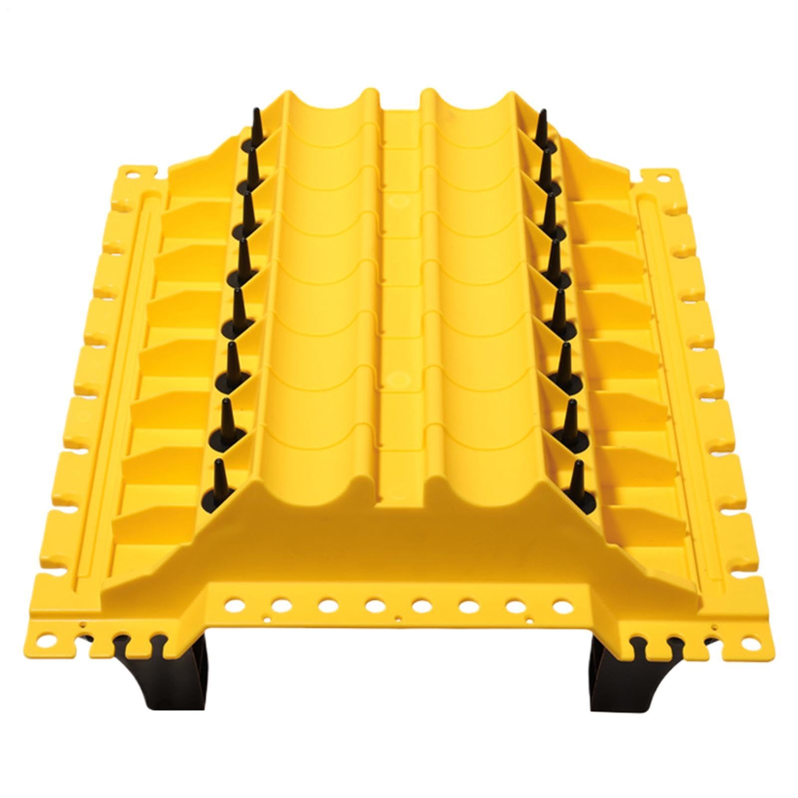 Organizzatore testa cilindro, strumento di stoccaggio del motore, 45,7 x 40,6 cm, aiuto portatile, dispositivo antiscivolo professionale con presa facile, alimentazione compatta con uso quotidiano
