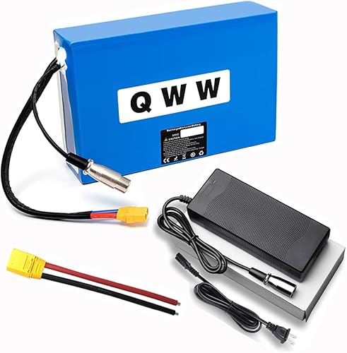 QWW Batería de iones de litio 48V20AH 2400W para kit de 200W-2400W, paquete de batería universal de 48V