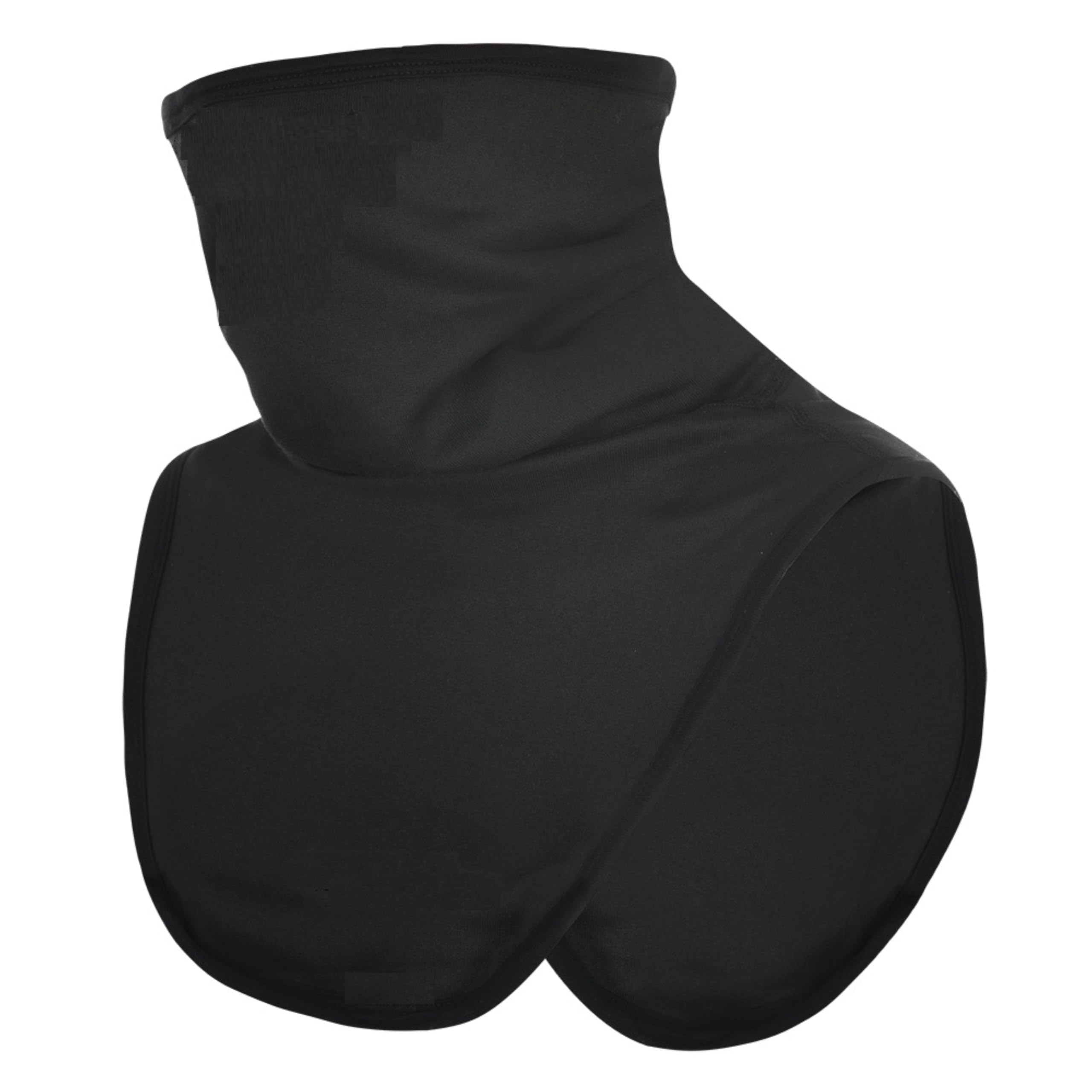 Sixsigma Sports Unisex Black Windproof Thermal Neck Warmer Motorbike Layer Fleece Scarf - Quick Dry Neck Warmer Men Snood For Motorcycle, Sports, Outdoor, Cycling, And Ski Snoods For Men & Women (Black)