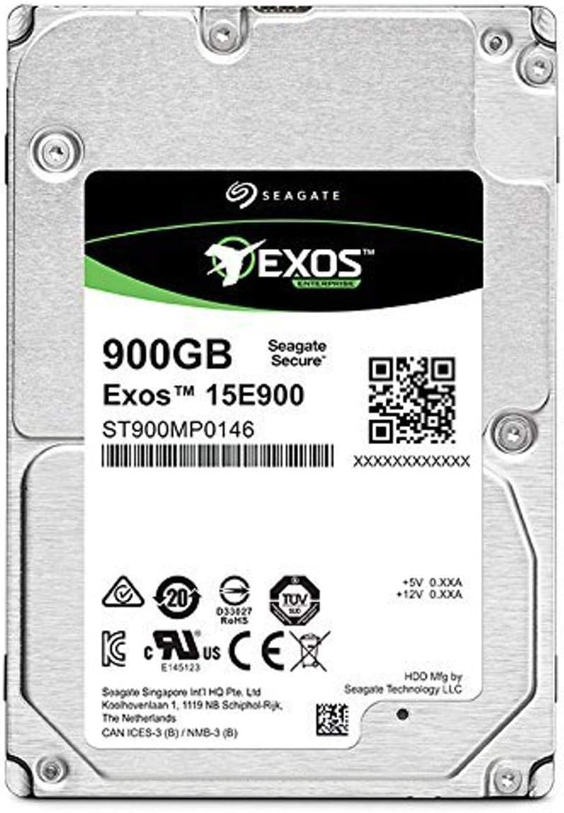Seagate 2.5-Inch 900 GB 256 MB Cache SAS Hard Drive - Metallic
