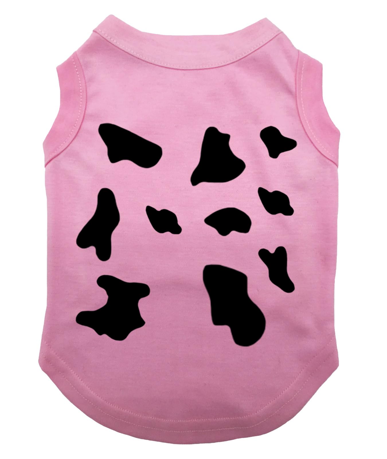 Chemise pour chien imprimé vache rose XXL vêtement grand chien mode canine
