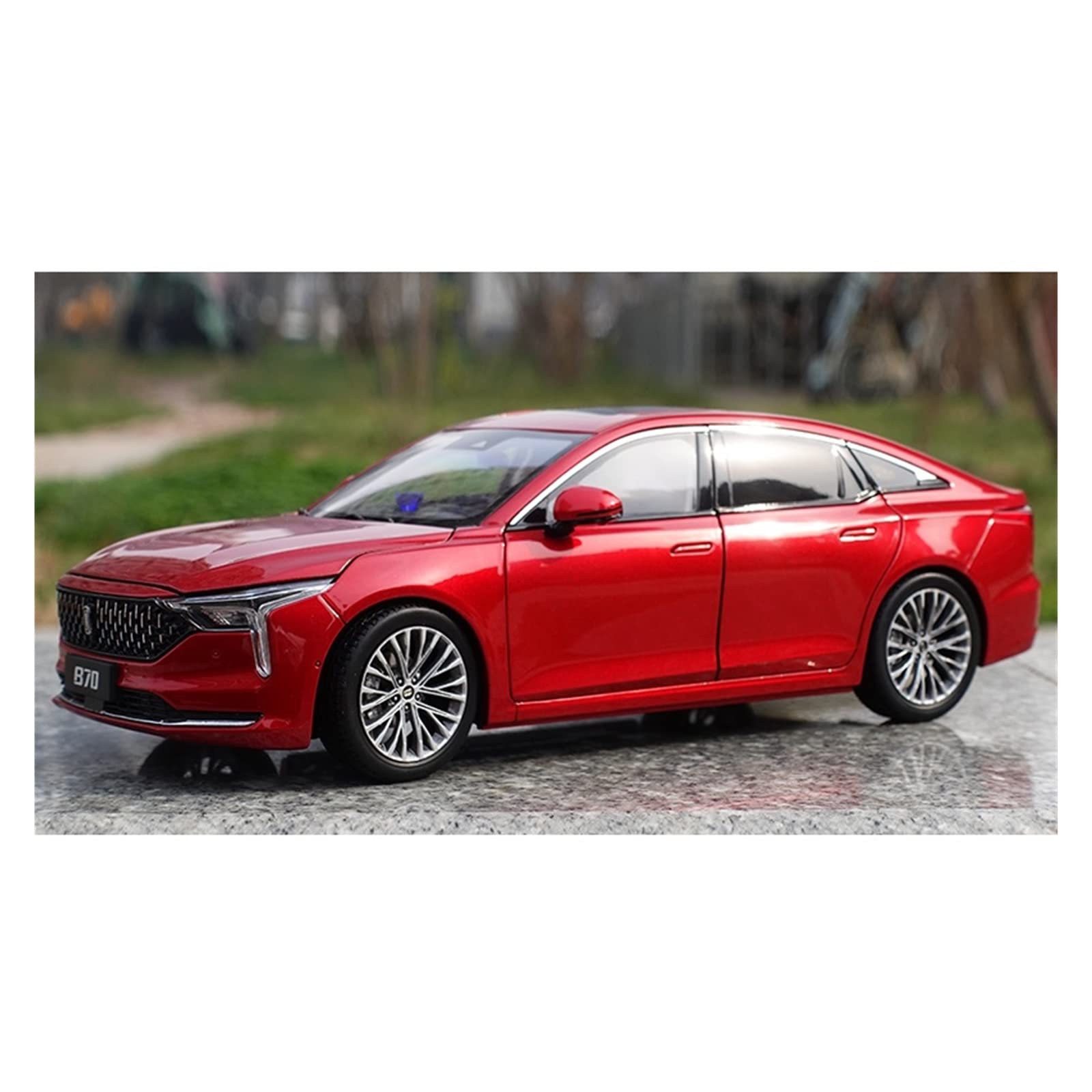2020 Pentium B70 voiture miniature 1/18 LANUVA rouge, le cadeau de collection en métal parfait