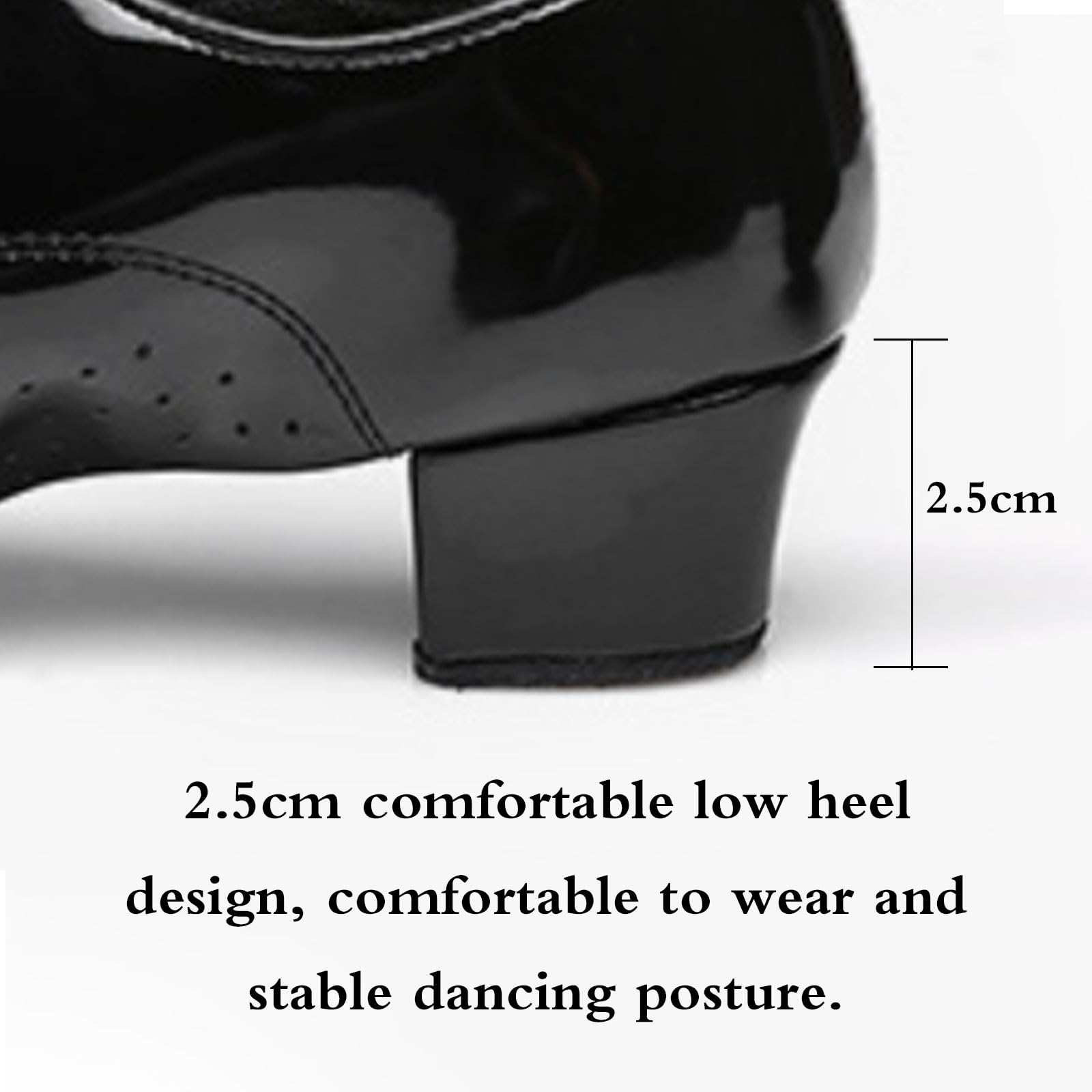Uomo Scarpe da Ballo Latino Americano Stringate Maschili