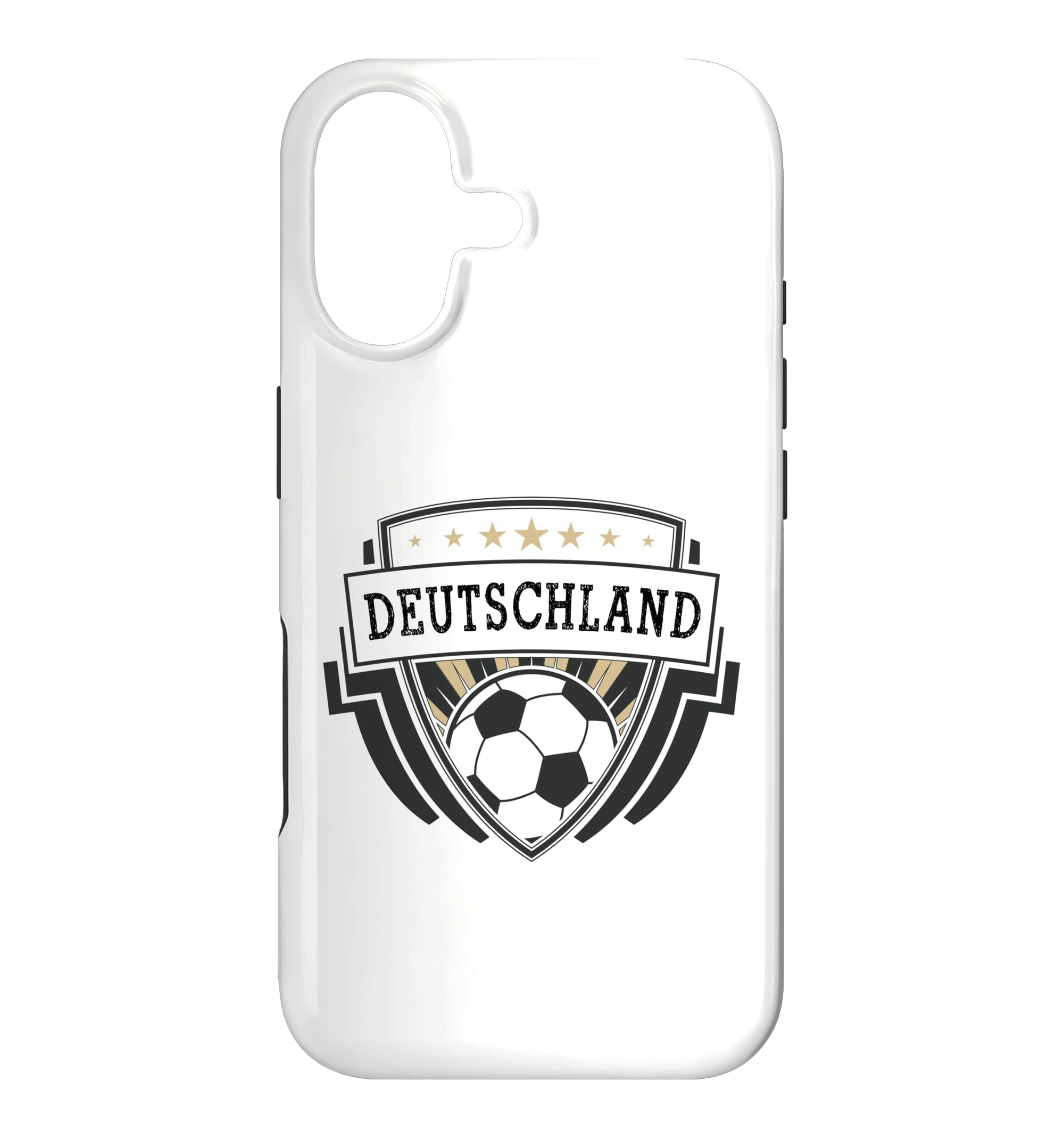 Germany Emblem Badge World Cup Football Case for iPhone 17