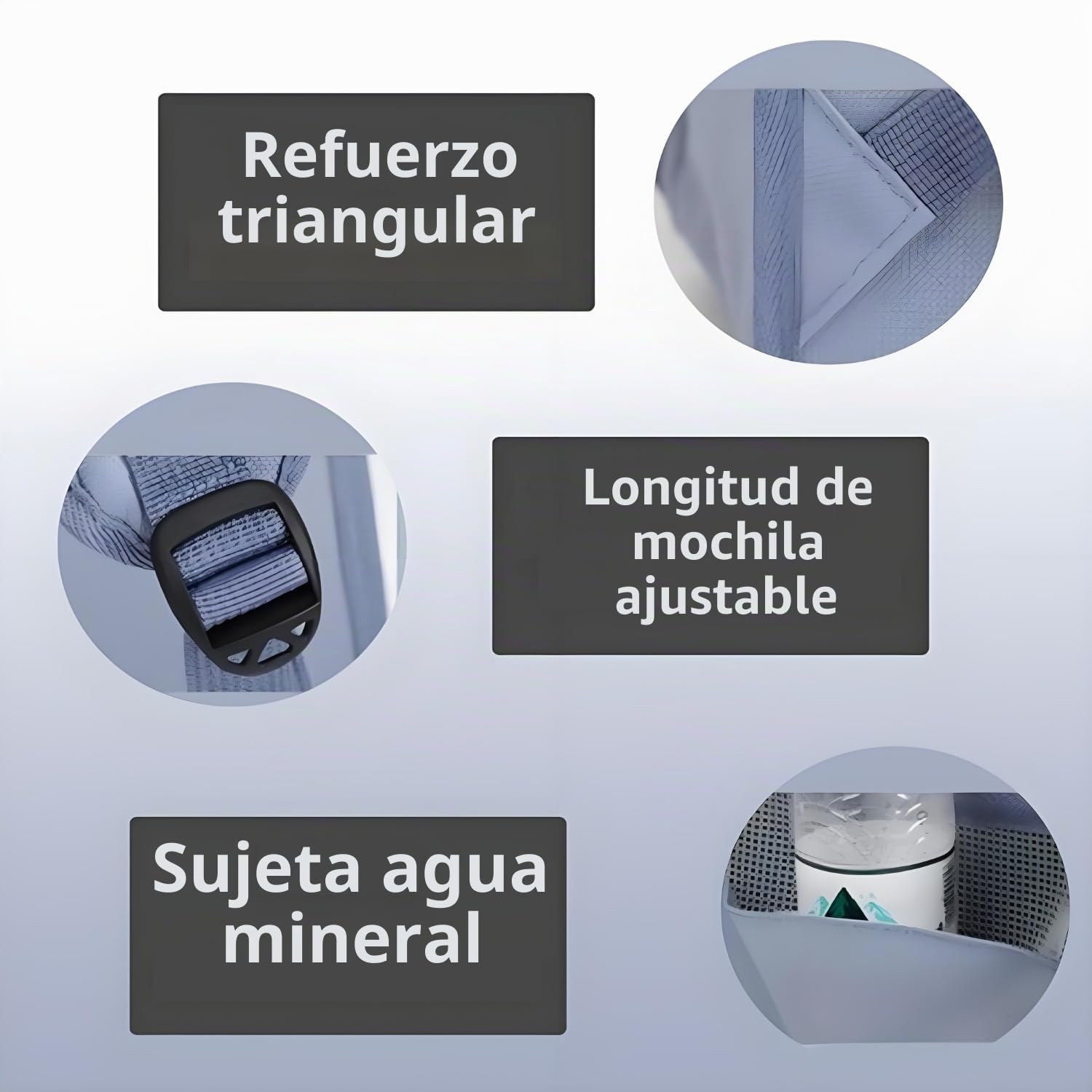 Mochila para Mascotas para Gatos, Bolsa para Mascotas Expandible, Mochila Gatos Transporte, Bolsa Transpirable para Gatos, con Ventana Transparente, para Mascotas De Menos De 6,5 Kg